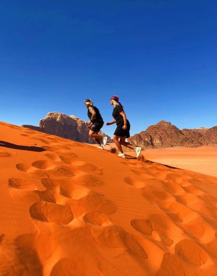Moon City With Jeep Trips Wadi Rum Esterno foto