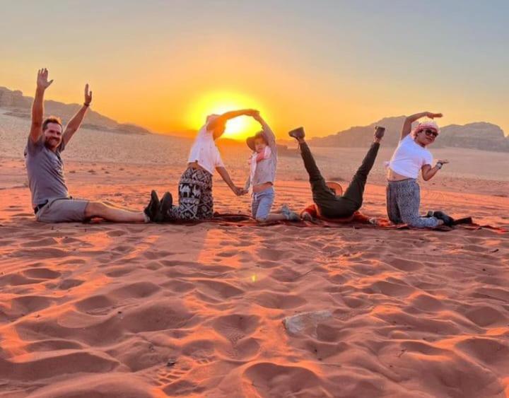 Moon City With Jeep Trips Wadi Rum Esterno foto