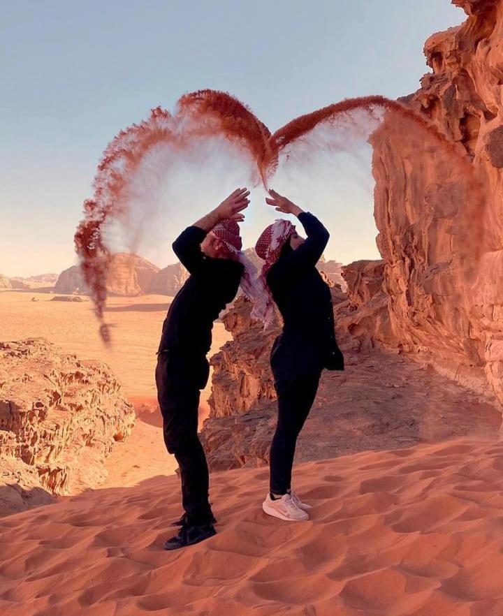 Moon City With Jeep Trips Wadi Rum Esterno foto