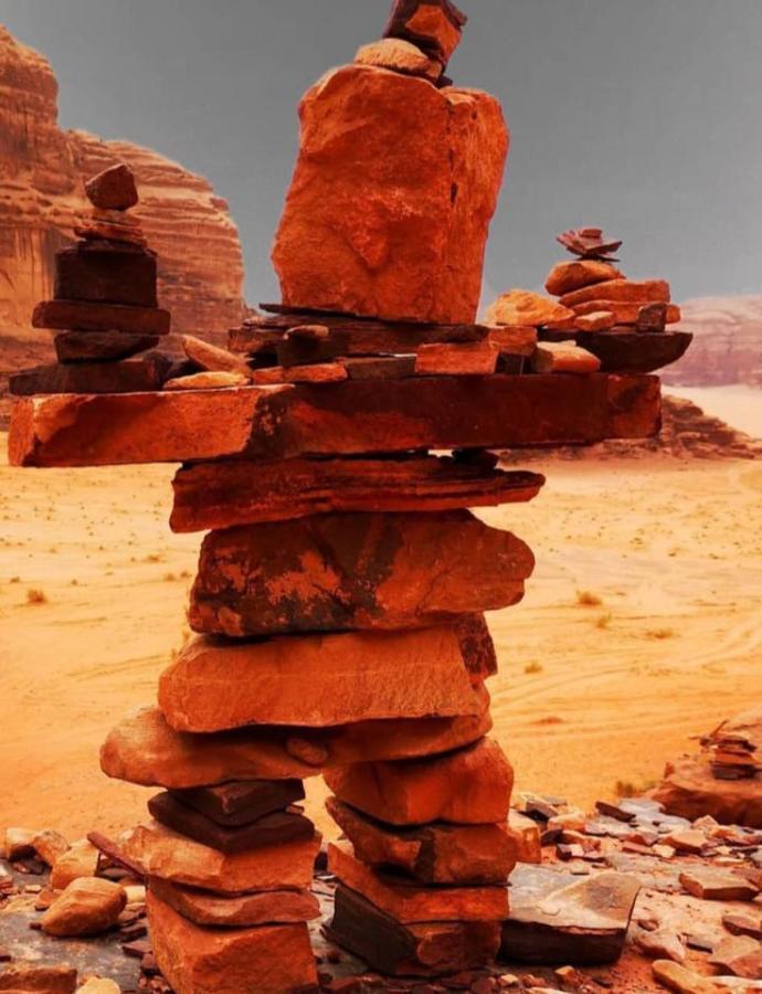 Moon City With Jeep Trips Wadi Rum Esterno foto