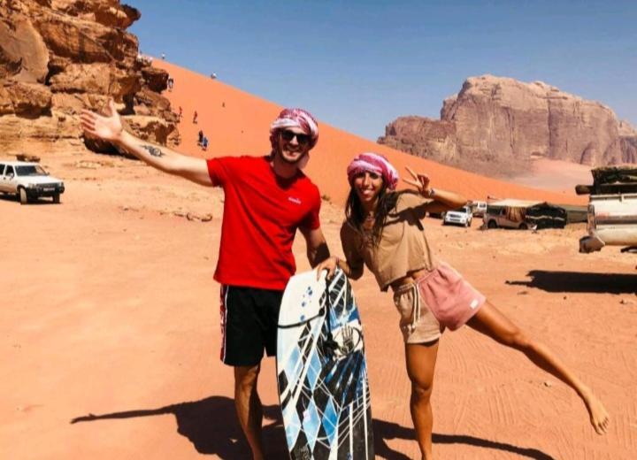 Moon City With Jeep Trips Wadi Rum Esterno foto