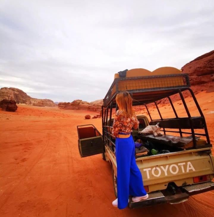 Moon City With Jeep Trips Wadi Rum Esterno foto